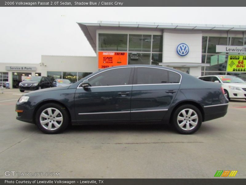 Shadow Blue / Classic Grey 2006 Volkswagen Passat 2.0T Sedan