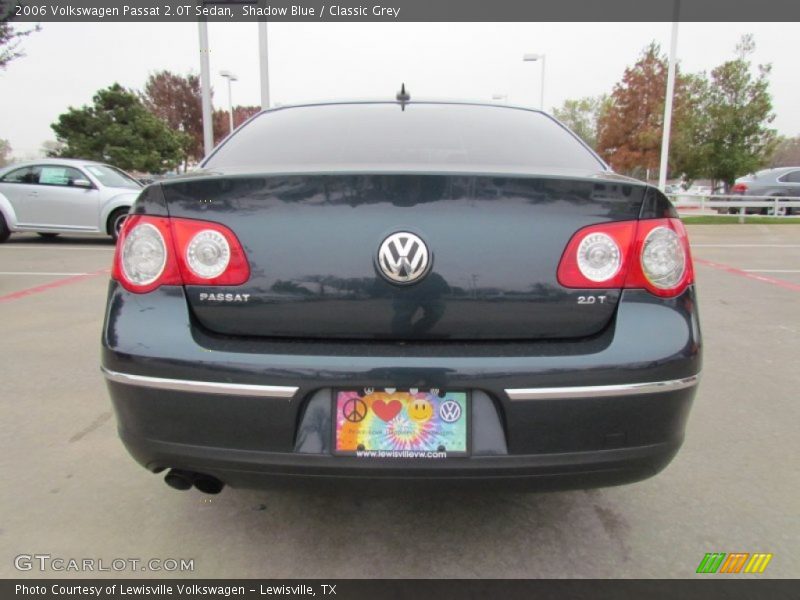 Shadow Blue / Classic Grey 2006 Volkswagen Passat 2.0T Sedan