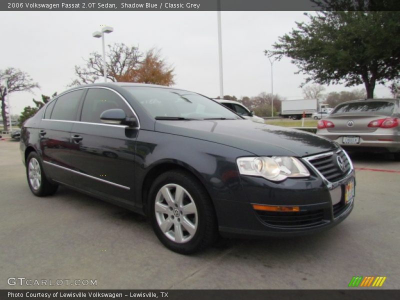 Shadow Blue / Classic Grey 2006 Volkswagen Passat 2.0T Sedan