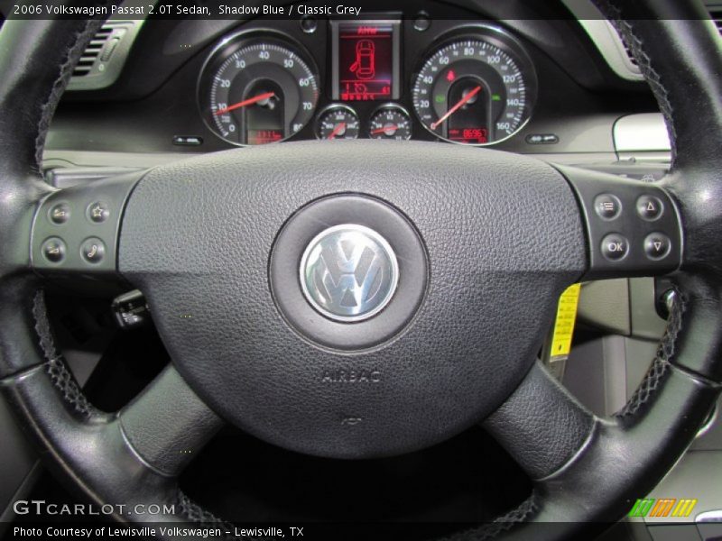 Shadow Blue / Classic Grey 2006 Volkswagen Passat 2.0T Sedan