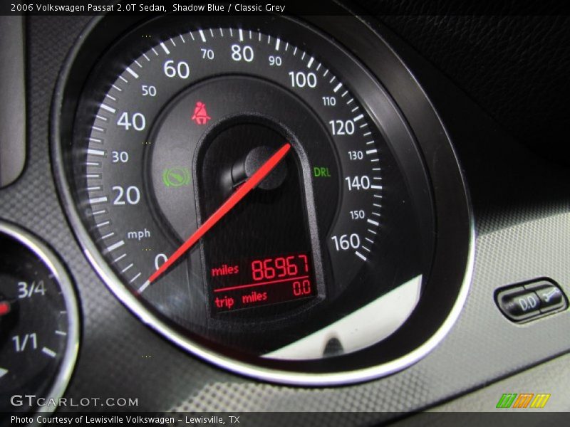 Shadow Blue / Classic Grey 2006 Volkswagen Passat 2.0T Sedan
