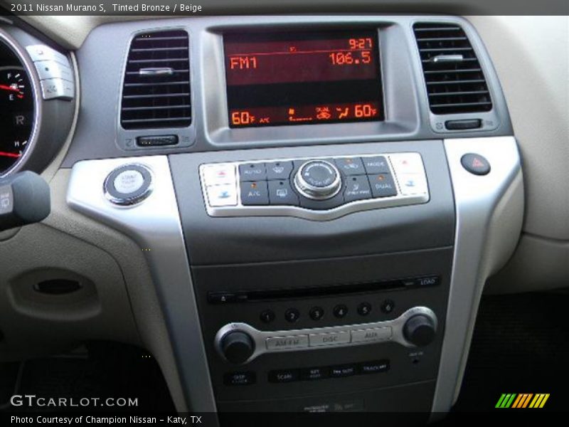 Tinted Bronze / Beige 2011 Nissan Murano S