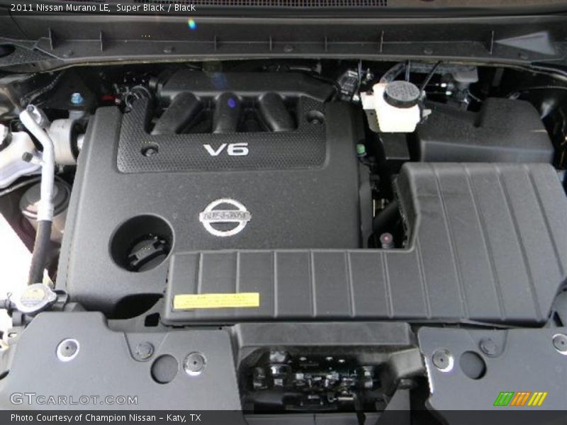 Super Black / Black 2011 Nissan Murano LE