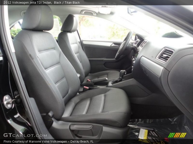 Black / Titan Black 2012 Volkswagen Jetta TDI Sedan