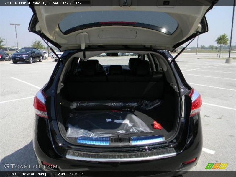Super Black / Black 2011 Nissan Murano LE