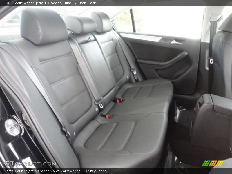 Black / Titan Black 2012 Volkswagen Jetta TDI Sedan