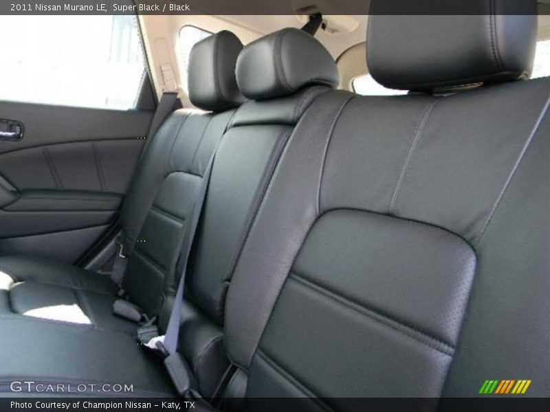 Super Black / Black 2011 Nissan Murano LE