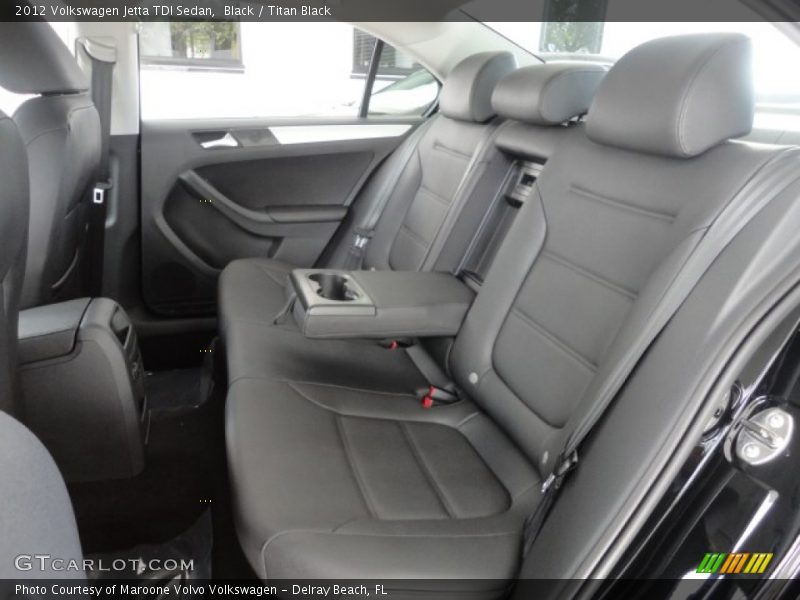 Black / Titan Black 2012 Volkswagen Jetta TDI Sedan