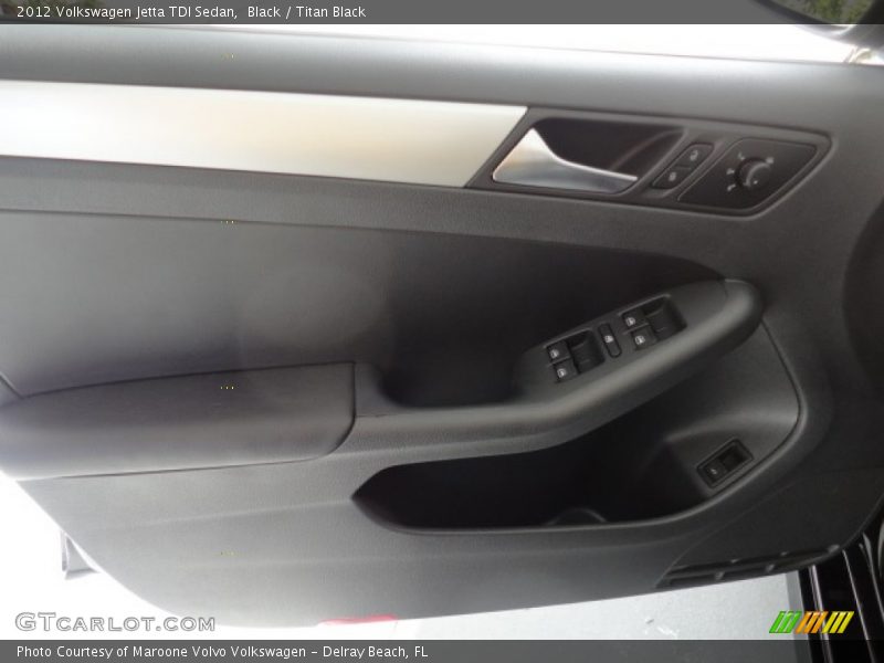 Black / Titan Black 2012 Volkswagen Jetta TDI Sedan
