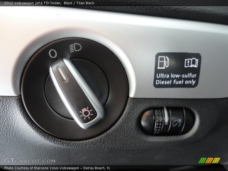 Black / Titan Black 2012 Volkswagen Jetta TDI Sedan