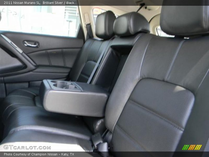 Brilliant Silver / Black 2011 Nissan Murano SL
