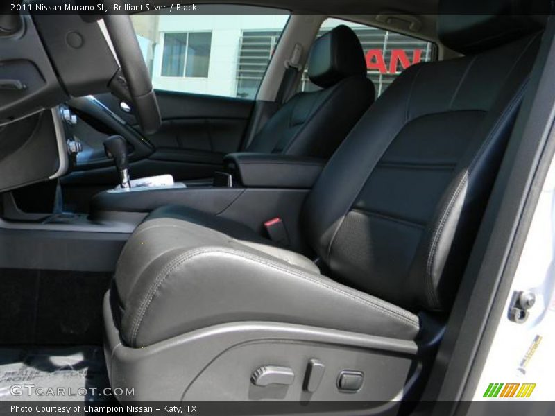 Brilliant Silver / Black 2011 Nissan Murano SL