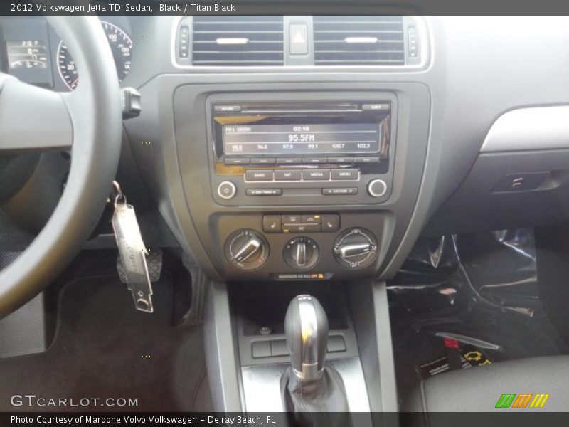 Black / Titan Black 2012 Volkswagen Jetta TDI Sedan