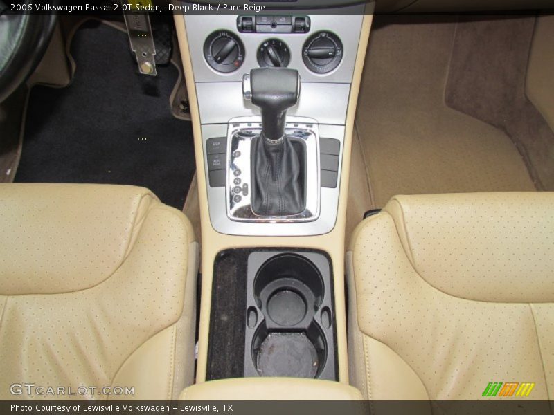 Deep Black / Pure Beige 2006 Volkswagen Passat 2.0T Sedan