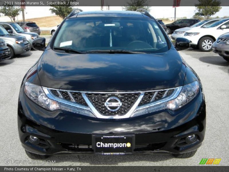 Super Black / Beige 2011 Nissan Murano SL