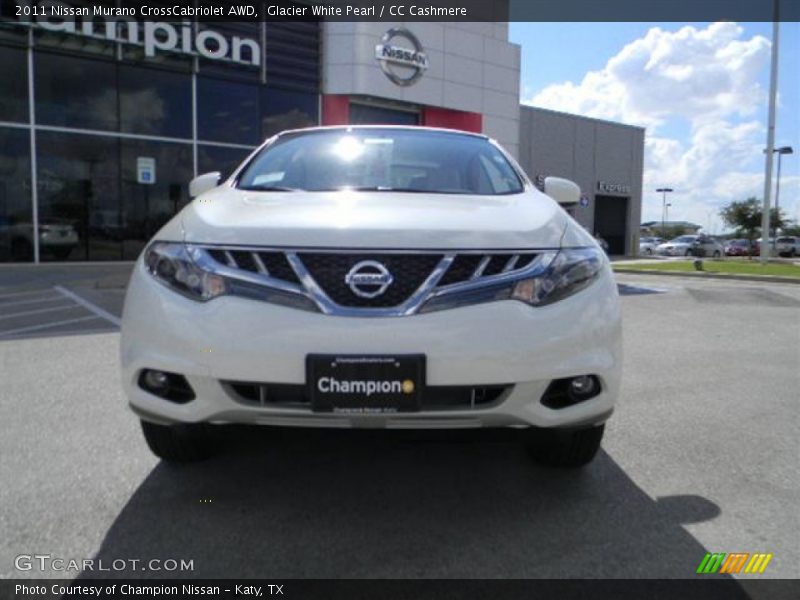 Glacier White Pearl / CC Cashmere 2011 Nissan Murano CrossCabriolet AWD