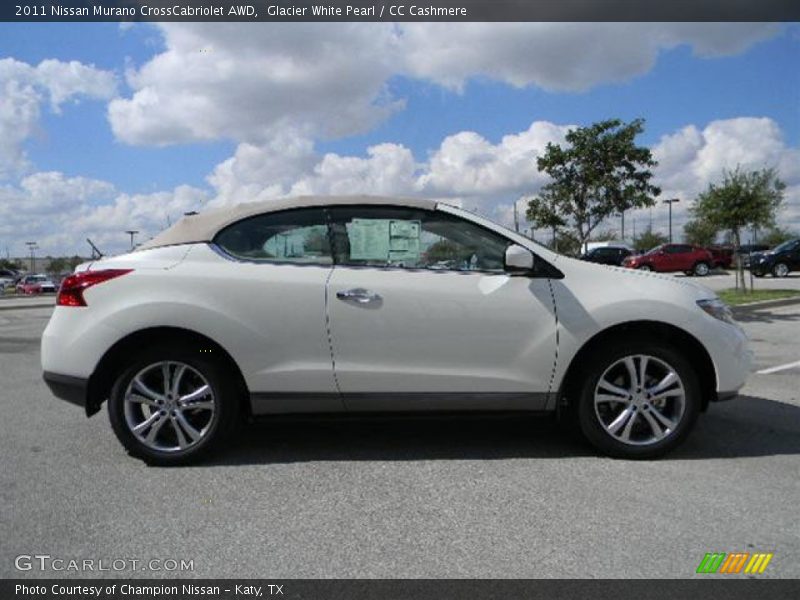 Glacier White Pearl / CC Cashmere 2011 Nissan Murano CrossCabriolet AWD