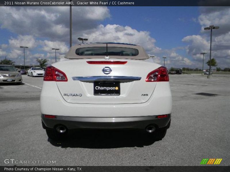 Glacier White Pearl / CC Cashmere 2011 Nissan Murano CrossCabriolet AWD