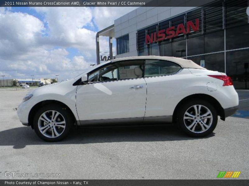 Glacier White Pearl / CC Cashmere 2011 Nissan Murano CrossCabriolet AWD