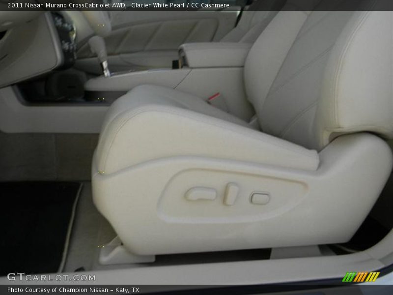 Glacier White Pearl / CC Cashmere 2011 Nissan Murano CrossCabriolet AWD