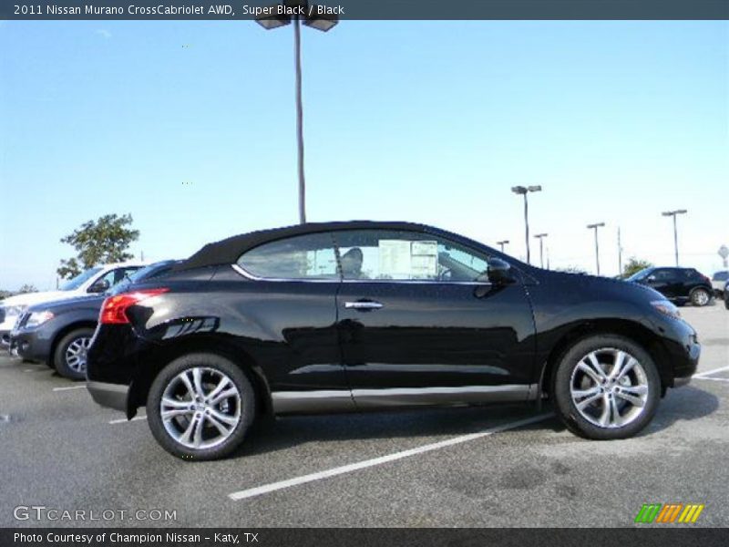 Super Black / Black 2011 Nissan Murano CrossCabriolet AWD
