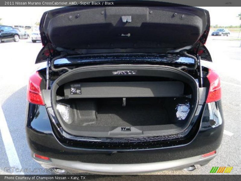 Super Black / Black 2011 Nissan Murano CrossCabriolet AWD
