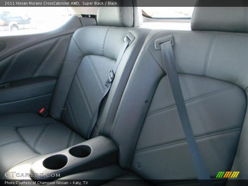 Super Black / Black 2011 Nissan Murano CrossCabriolet AWD