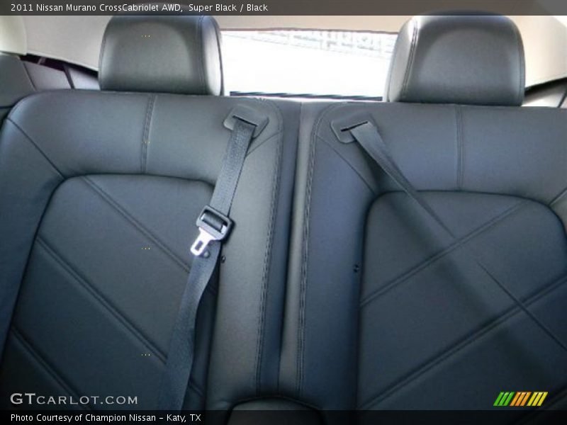Super Black / Black 2011 Nissan Murano CrossCabriolet AWD