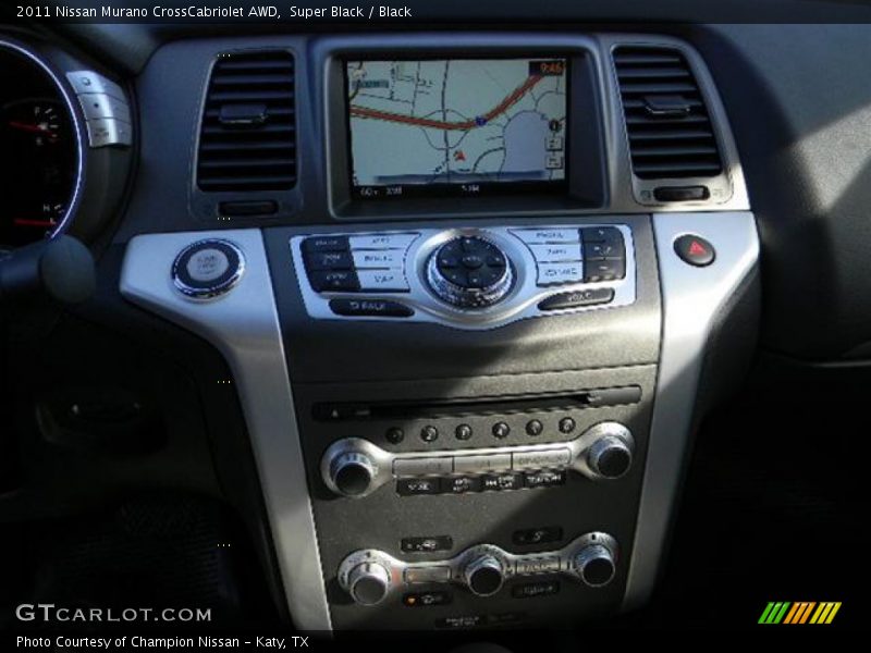 Super Black / Black 2011 Nissan Murano CrossCabriolet AWD