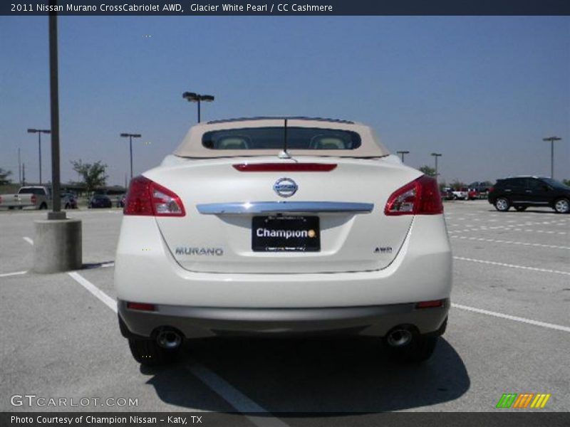 Glacier White Pearl / CC Cashmere 2011 Nissan Murano CrossCabriolet AWD