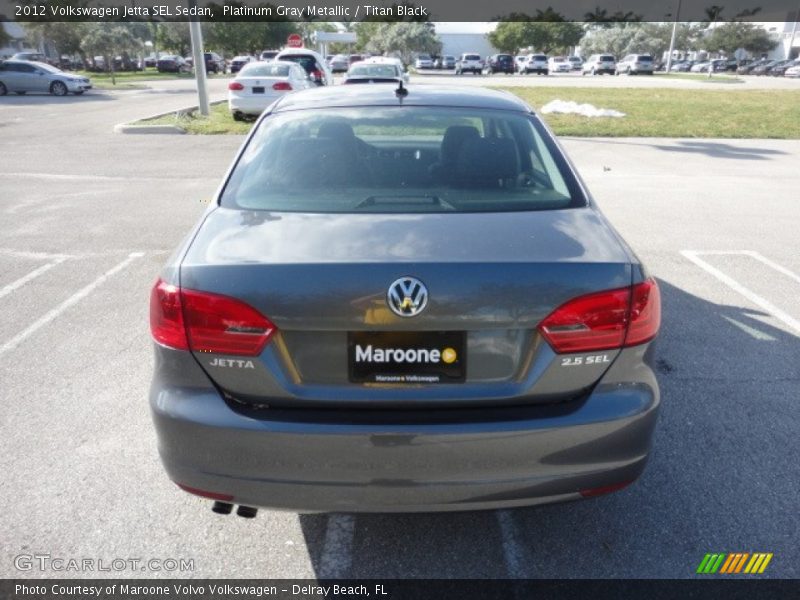 Platinum Gray Metallic / Titan Black 2012 Volkswagen Jetta SEL Sedan