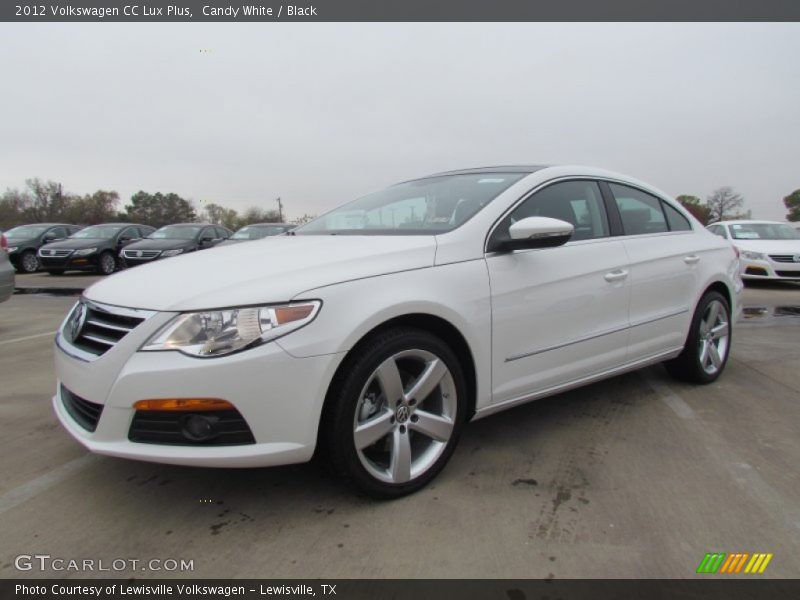 Candy White / Black 2012 Volkswagen CC Lux Plus