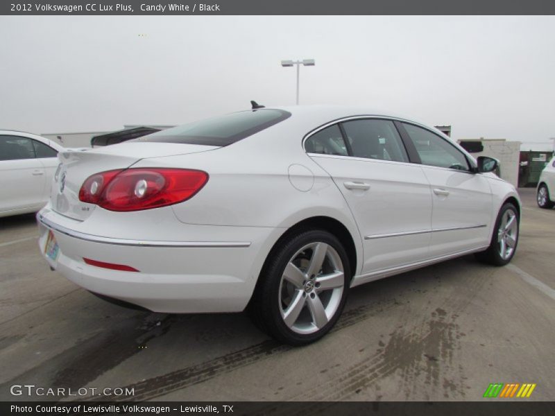 Candy White / Black 2012 Volkswagen CC Lux Plus