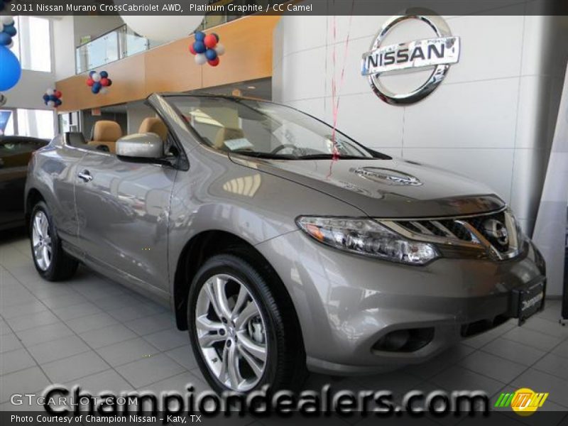 Platinum Graphite / CC Camel 2011 Nissan Murano CrossCabriolet AWD