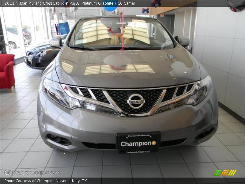 Platinum Graphite / CC Camel 2011 Nissan Murano CrossCabriolet AWD