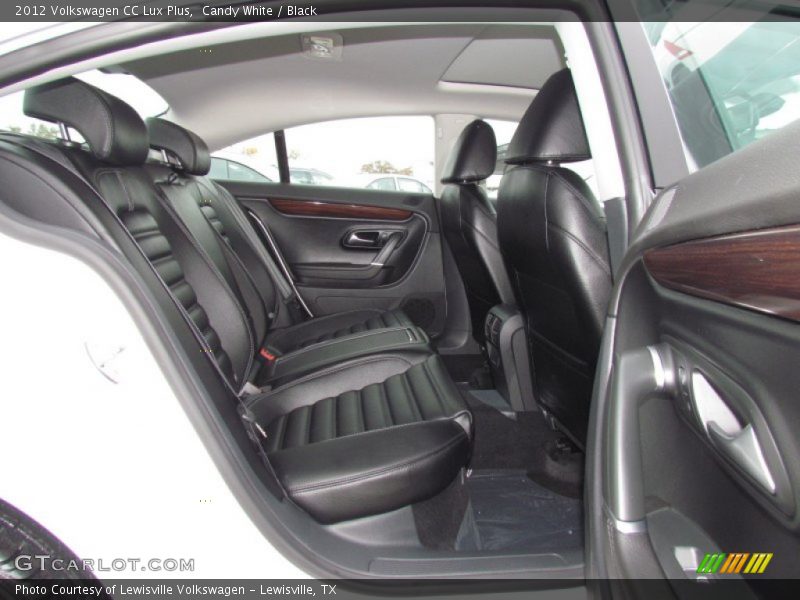 Candy White / Black 2012 Volkswagen CC Lux Plus