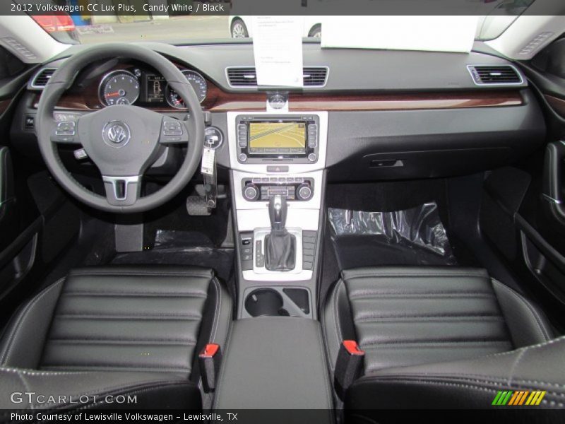 Candy White / Black 2012 Volkswagen CC Lux Plus
