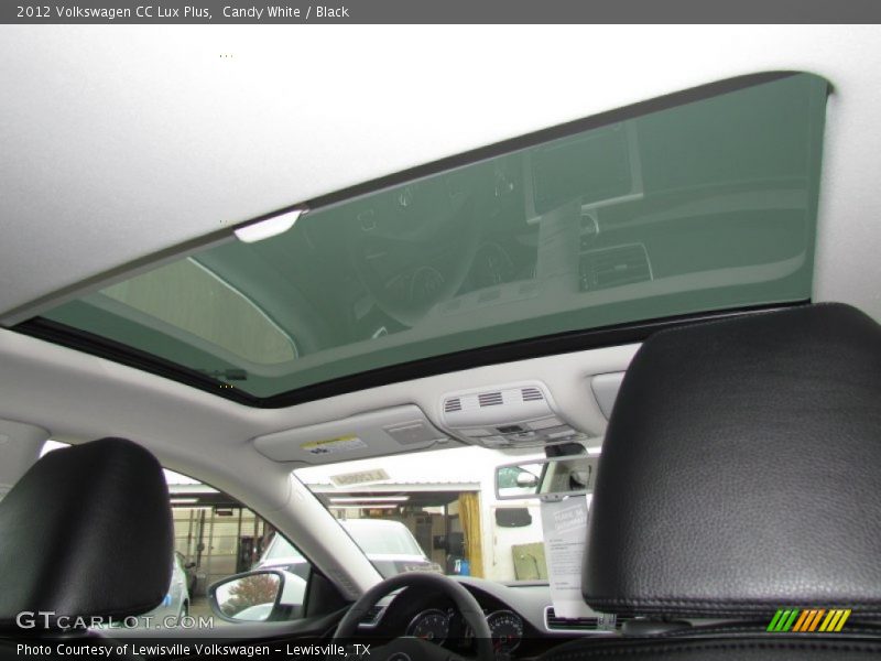 Candy White / Black 2012 Volkswagen CC Lux Plus
