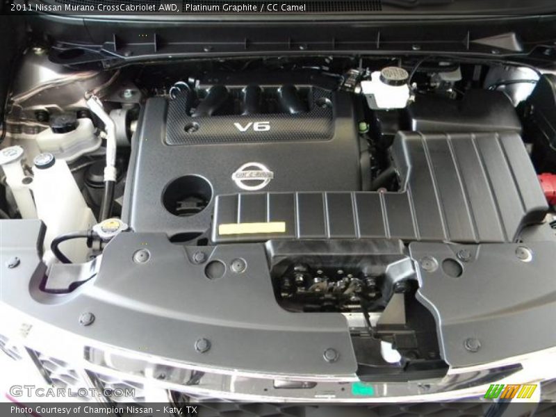 Platinum Graphite / CC Camel 2011 Nissan Murano CrossCabriolet AWD