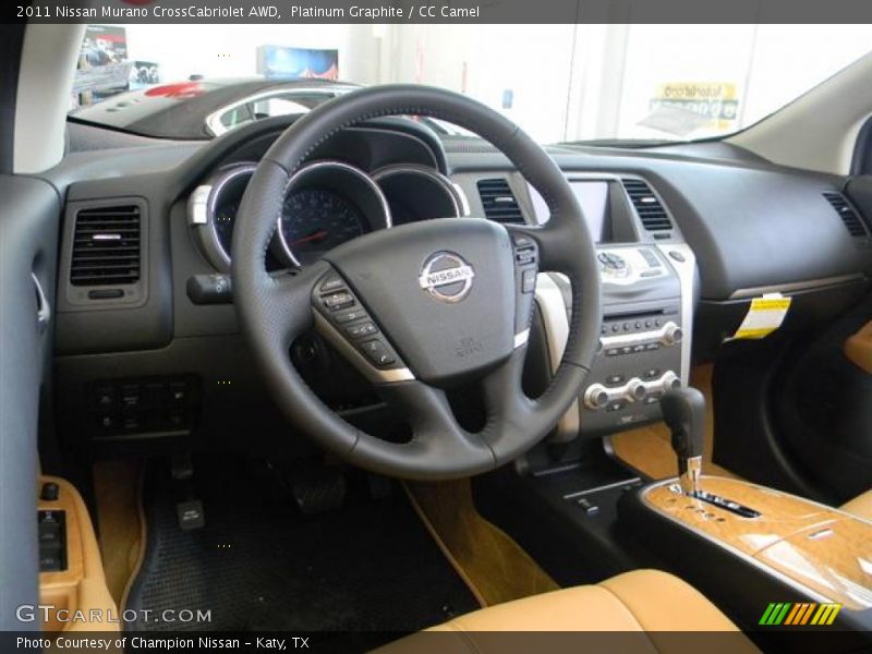  2011 Murano CrossCabriolet AWD CC Camel Interior