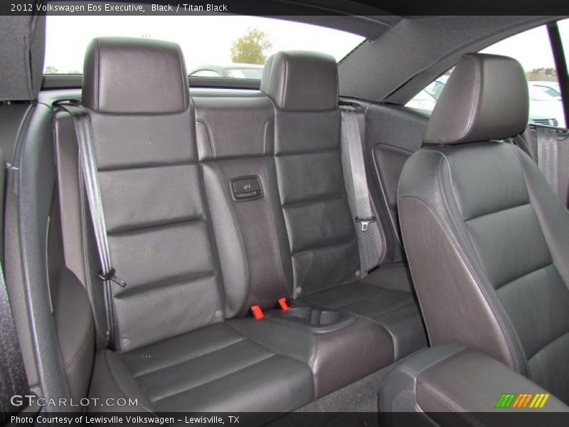 Black / Titan Black 2012 Volkswagen Eos Executive