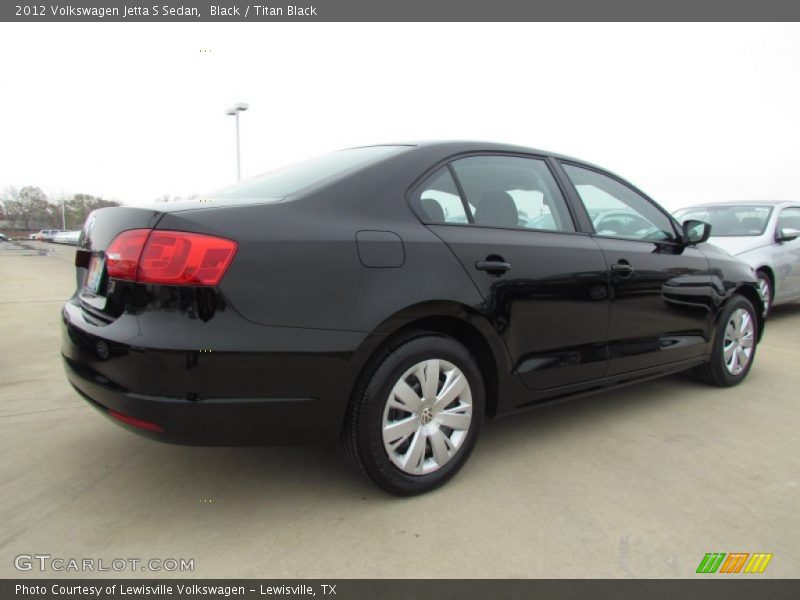 Black / Titan Black 2012 Volkswagen Jetta S Sedan