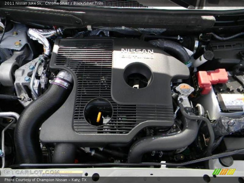 Chrome Silver / Black/Silver Trim 2011 Nissan Juke SV