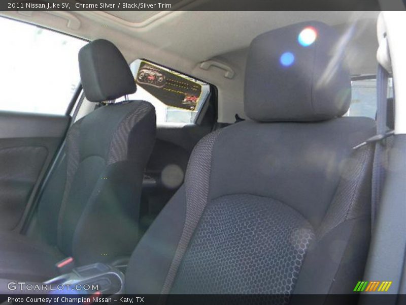 Chrome Silver / Black/Silver Trim 2011 Nissan Juke SV