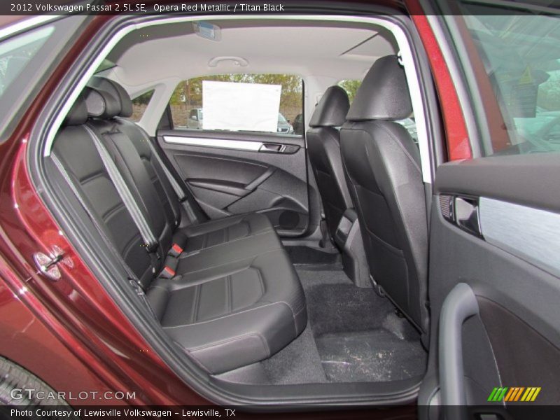 Opera Red Metallic / Titan Black 2012 Volkswagen Passat 2.5L SE