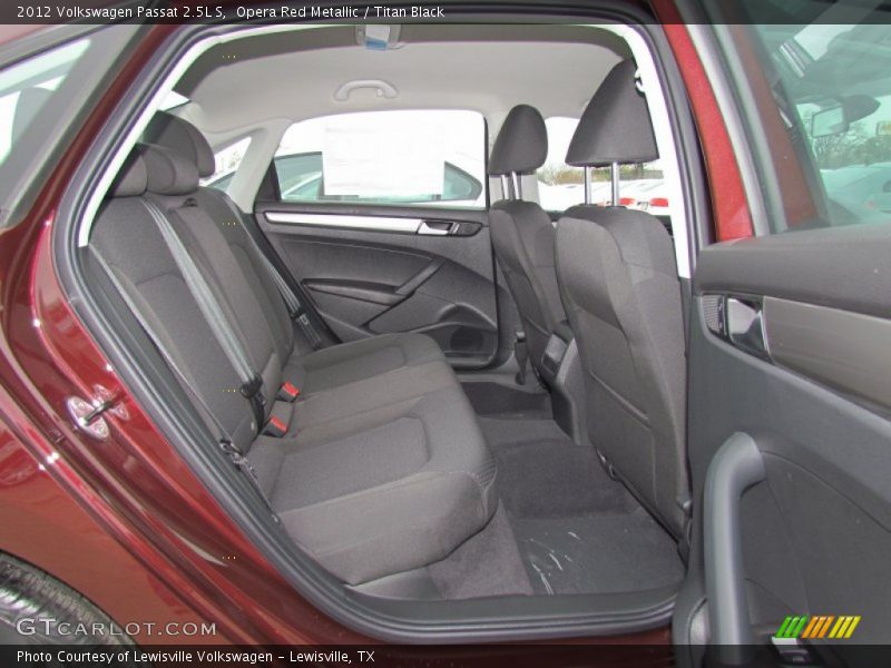 Opera Red Metallic / Titan Black 2012 Volkswagen Passat 2.5L S
