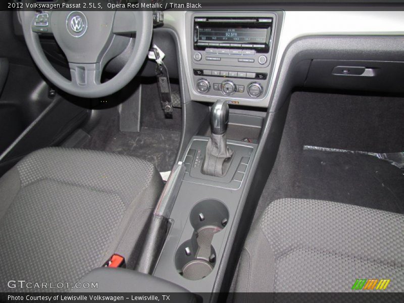 Opera Red Metallic / Titan Black 2012 Volkswagen Passat 2.5L S