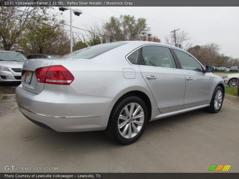 Reflex Silver Metallic / Moonrock Gray 2012 Volkswagen Passat 2.5L SEL