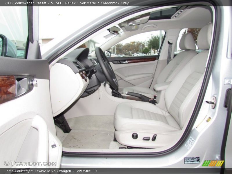 Reflex Silver Metallic / Moonrock Gray 2012 Volkswagen Passat 2.5L SEL