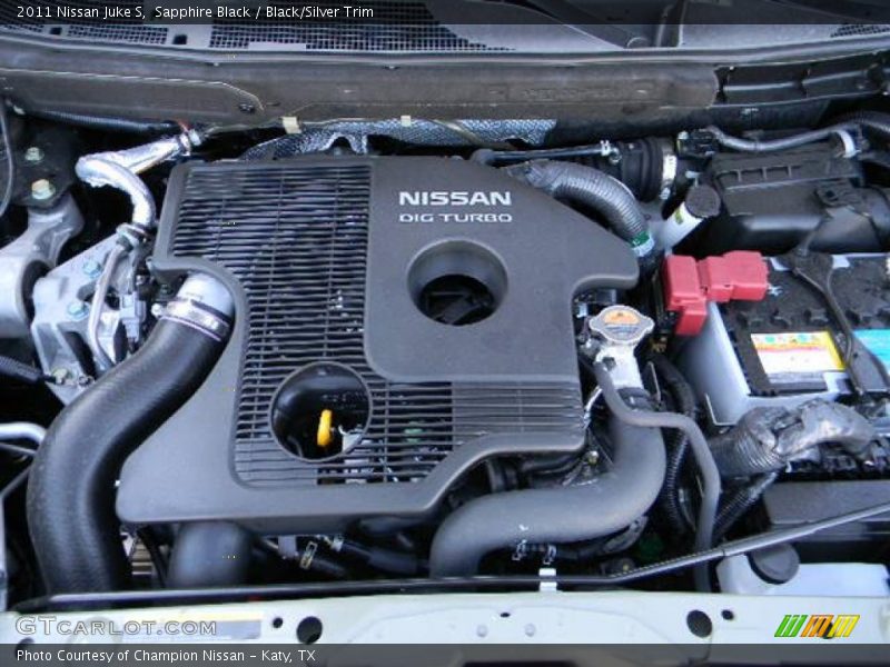 Sapphire Black / Black/Silver Trim 2011 Nissan Juke S